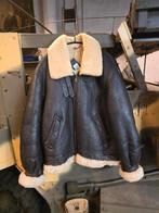 Vintage lammy coat - shearling - piloten jas M (4), Kleding | Heren, Jassen | Winter, Ophalen of Verzenden, Gedragen, Maat 48/50 (M)