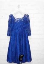 Sonia Pena - Prachtige kanten Jurk maat 38 - Nieuw €300, Maat 38/40 (M), Blauw, Nieuw, Ophalen of Verzenden