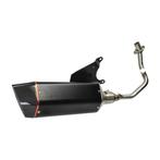 Uitlaat Piaggio Zip 4T 3V Euro-4 Bullet racing zwart NIEUW, Ophalen of Verzenden, ., ., .