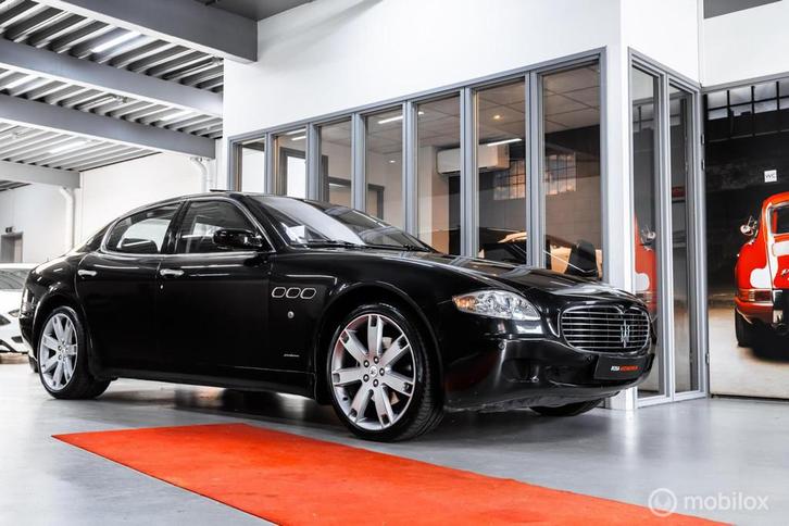 Maserati Quattroporte 4.2 ZF AUT. OPENDAK ELEK STOELEN PDC C, Auto's, Maserati, Bedrijf, Te koop, Quattroporte, Airbags, Airconditioning