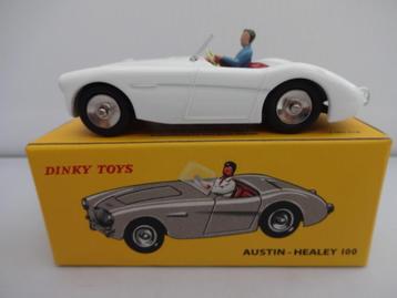 Austin Healey 100 wit nr: 546 van Dinky Toys schaal 1/43 beschikbaar voor biedingen