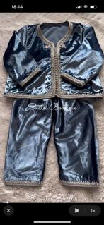 Jabador velvet lichtblauw maat 92, Ophalen of Verzenden, Zo goed als nieuw, Meisje, Jurk of Rok