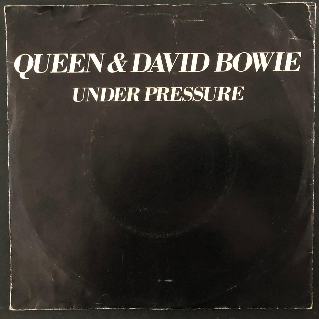 Queen & David Bowie - Under Pressure 7", Cd's en Dvd's, Vinyl Singles, Gebruikt, 7 inch, Single, Ophalen of Verzenden