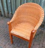 Rotan stoel rieten fauteuil staat in Eindhoven 5655, Tuin en Terras, Tuinstoelen, Ophalen, Zo goed als nieuw, Rotan