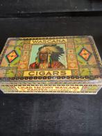 Sigarenblik Wascana bieden svp, Verzamelen, Ophalen of Verzenden, Gebruikt, Overige
