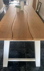 Eettafel 240cm eikenhout, Huis en Inrichting, Tafels | Eettafels, Ophalen, Eikenhout, 200 cm of meer, 50 tot 100 cm