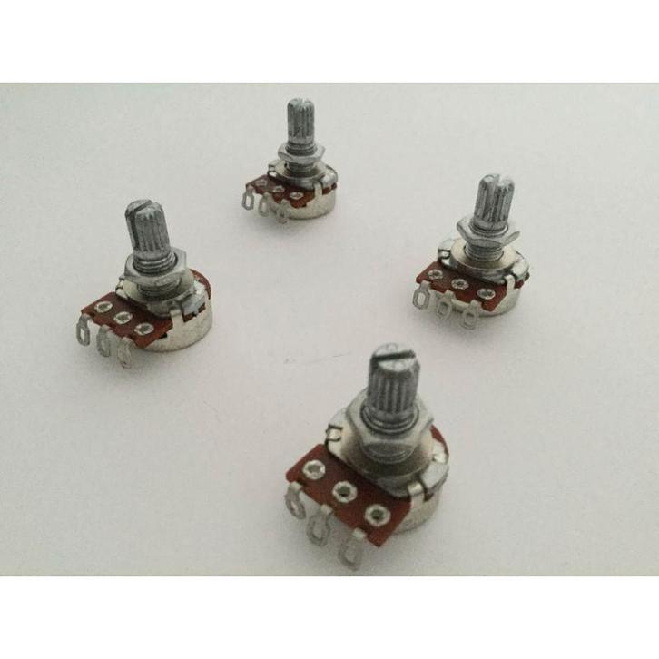 Les paul a250k b250k mini potmeter set, Muziek en Instrumenten, Instrumenten | Onderdelen, Nieuw, Elektrische gitaar, Ophalen of Verzenden