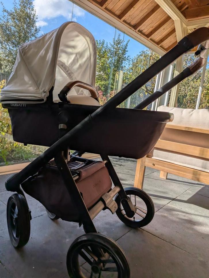 Dubatti 2-in-1 Kinderwagen, Kinderen en Baby's, Kinderwagens en Combinaties, Gebruikt, Combiwagen, Overige merken, Met reiswieg