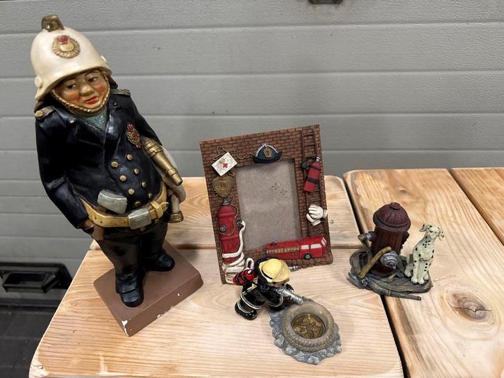 Brandweer verzamelobjecten set, Antiek en Kunst, Kunst | Designobjecten, Ophalen