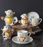 BIJZONDER Antiek 1930 BONZO kinder servies tete a tete, Antiek en Kunst, Verzenden