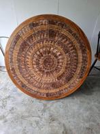 Vintage tafel Ebbe Sorensen Deens design retro keramiek, Ophalen, Gebruikt, Overige materialen, Rond