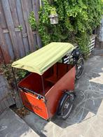 Bakfiets met zonnenluivel, 4 kinderen of meer, Gebruikt, Elektrisch, Ophalen