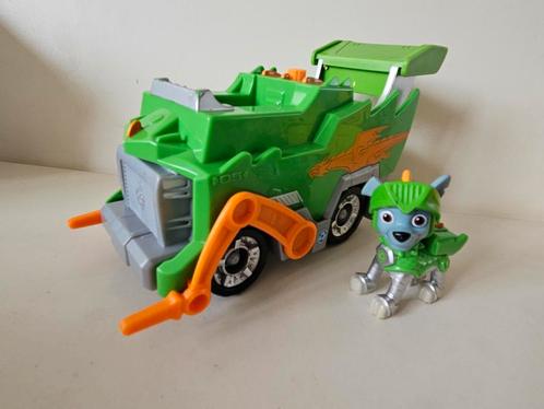 Paw patrol knights pup rocky, Kinderen en Baby's, Speelgoed | Speelgoedvoertuigen, Zo goed als nieuw, Ophalen of Verzenden