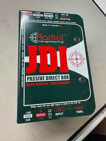 Radial JDI Passieve DI box beschikbaar voor biedingen