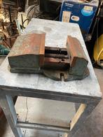 Machineklem machine bankschroef groot zwaar, Ophalen, Gebruikt