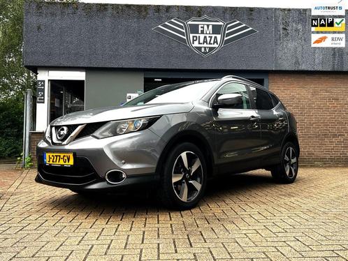 Nissan Qashqai 1.2 Tekna 3d cam_Navi_Pano_lane assist_Nette, Auto's, Nissan, Bedrijf, Te koop, Qashqai, 360° camera, ABS, Achteruitrijcamera