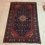 Perzisch handgeknoopt tapijt originele kleur sleets 202/140
