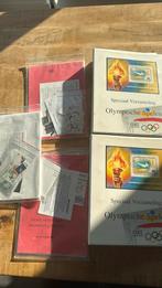 Speciaal verzameling olympische spelen 2x edel collecties, Postzegels en Munten, Ophalen of Verzenden, Buitenland