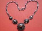 Mooi Antiek Zilveren Collier met Zeeuwse Knopen, Sieraden, Tassen en Uiterlijk, Antieke sieraden, Verzenden, Zilver, Ketting