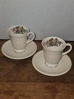 Wedgwood Conway Kop en Schotel Set (2 stuks), Huis en Inrichting, Keuken | Servies, Ophalen of Verzenden, Zo goed als nieuw, Wedgwood
