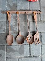 Vintage Keukengerei Set met Rek, Ophalen of Verzenden