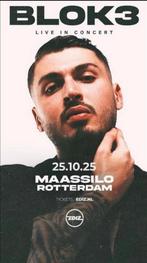 BLOK 3 Concert, Tickets en Kaartjes, Eén persoon, Oktober