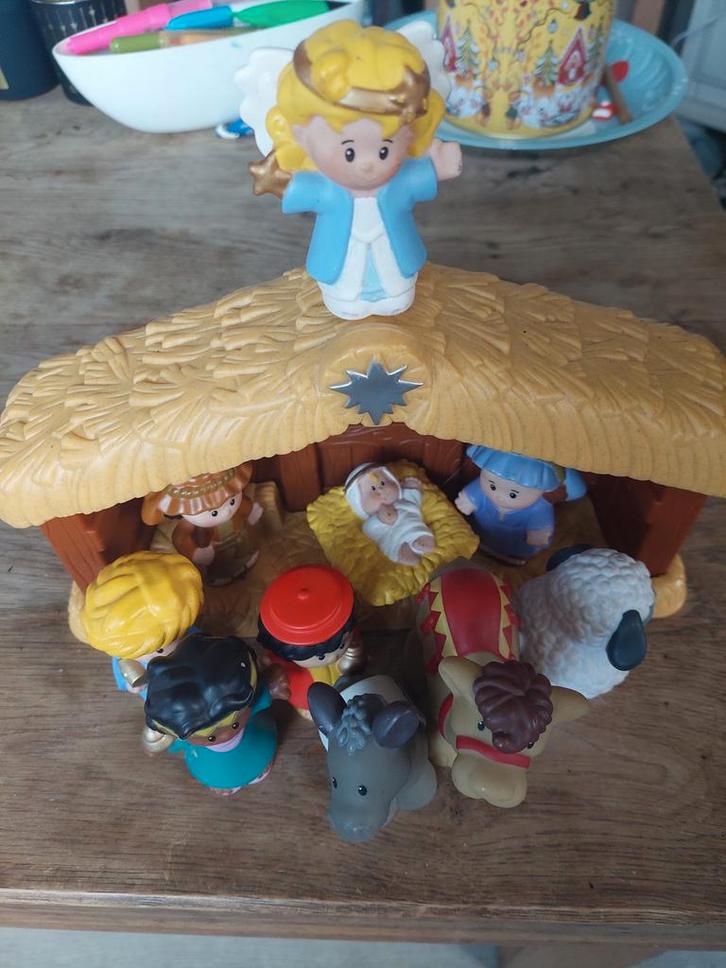 Little People Kerststal, Diversen, Kerst, Gebruikt, Ophalen of Verzenden