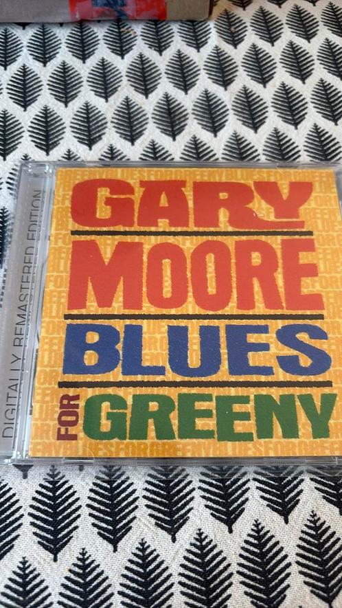 Gary Moore remastered cd met bonustracks Blues for Greeny, Cd's en Dvd's, Cd's | Rock, Gebruikt, Poprock, Ophalen of Verzenden