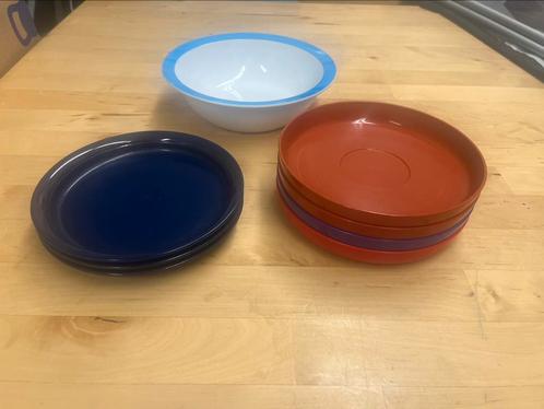 Diverse bordjes, Mepal en Tupperware, Caravans en Kamperen, Kampeeraccessoires, Zo goed als nieuw, Ophalen