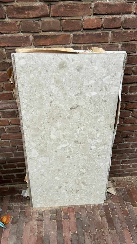 Tegels argenta flodsten artic 60x120, Doe-het-zelf en Verbouw, Tegels, Zo goed als nieuw, Wandtegels, Keramiek, 60 cm of meer