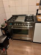 Boretti gasfornuis met frytop, Witgoed en Apparatuur, Fornuizen, Ophalen, Gebruikt, 60 cm of meer, Gas