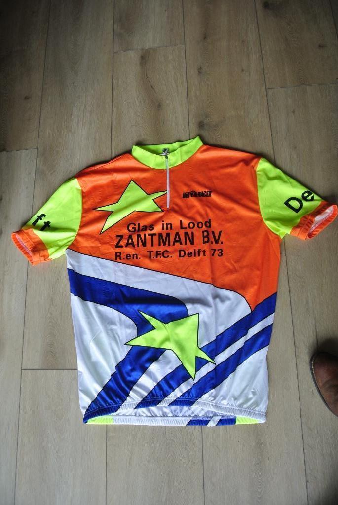 Wielrenshirt  ong 30 jaar oud,  maar NIEUW, Sport en Fitness, Wielrennen, Nieuw, Kleding, Ophalen of Verzenden