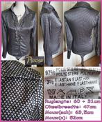 PLEASE body-blouse zwart-ecru maat L (38) nieuw, Kleding | Dames, Blouses en Tunieken, Maat 38/40 (M), Zwart, Nieuw, Ophalen of Verzenden
