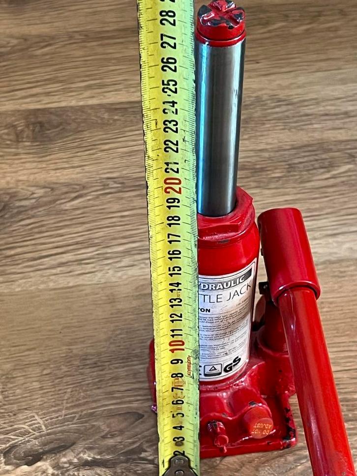 Hydraulische Potkrik 2.0 Ton, Auto diversen, Krikken, Gebruikt, Potkrik, Hydraulisch, Ophalen of Verzenden