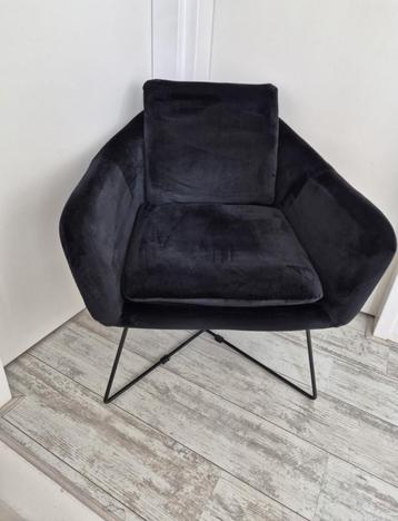 Fauteuil Riverdale Ridge Zwart 82 cm loungestoel  beschikbaar voor biedingen