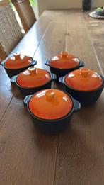 Mini stoofpannetjes - 5 stuks (optioneeel 3 extra), Ophalen of Verzenden, Zo goed als nieuw, Overige materialen, Overige typen