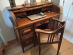 Antiek bureau met stoel, Antiek en Kunst, Ophalen of Verzenden
