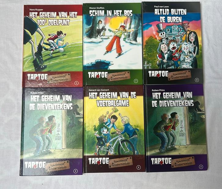 6 Taptoe - Spannende Kinderboeken waaronder Paul van Loon, Boeken, Kinderboeken | Jeugd | onder 10 jaar, Gelezen, Fictie algemeen