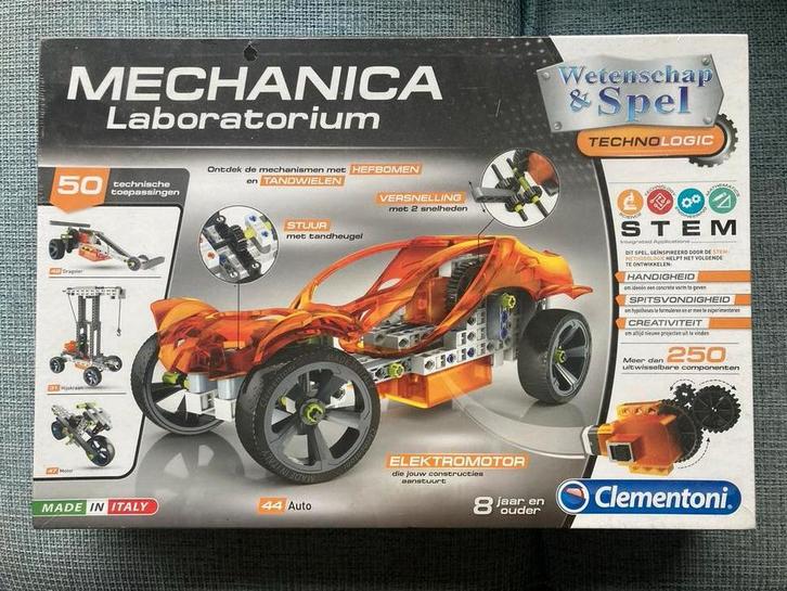 Mechanica Laboratorium Elektromotor Auto, Kinderen en Baby's, Speelgoed | Duplo en Lego, Nieuw, Complete set, Ophalen of Verzenden