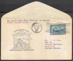 1e vlucht Fort William Ont. - Duluth Minn. 1946, Verzenden, Envelop