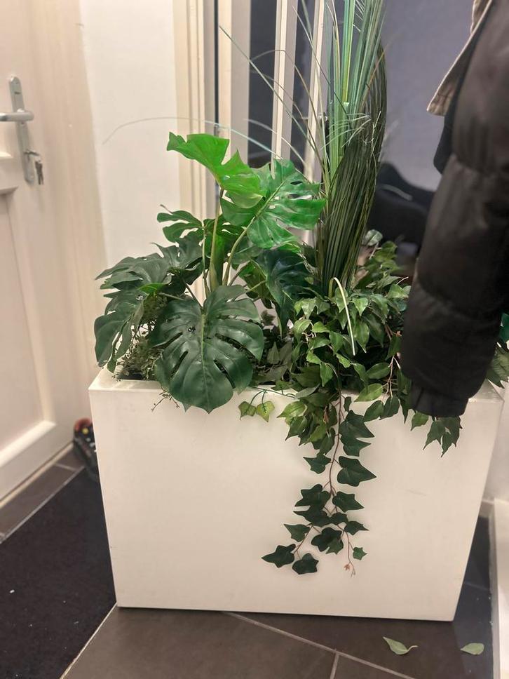 Plantenbak, Tuin en Terras, Bloembakken en Plantenbakken, Kunststof, Minder dan 30 cm, Rond, Ophalen of Verzenden