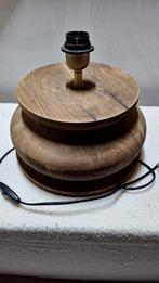 Grote houten lampenvoet, Huis en Inrichting, Ophalen of Verzenden, Zo goed als nieuw, Minder dan 100 cm