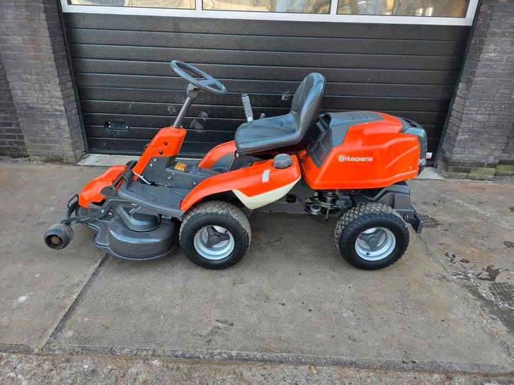 Husqvarna R213c Frontmaaier Zitmaaier - Nieuw Maaidek, Tuin en Terras, Zitmaaiers, Gebruikt, 90 tot 120 cm, Elektrische starter