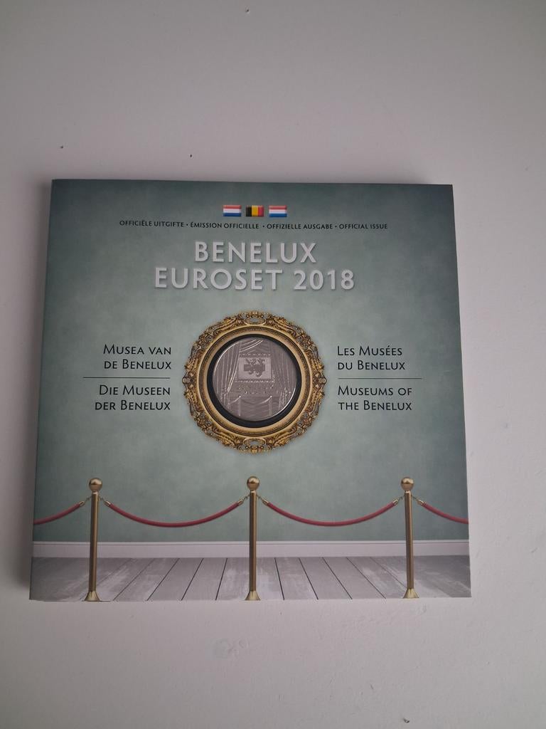 Benelux Euroset 2018 Musea, Ophalen of Verzenden, Boek of Naslagwerk
