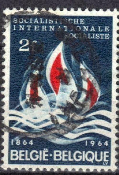 Belgie 1964 - Yvert/OBP 1292 - Socialistische Internati (ST), Postzegels en Munten, Postzegels | Europa | België, Gestempeld, Verzenden