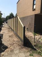 Schuttingen plaatsen 0687843536, Tuin en Terras, Schuttingen, 1 tot 2 meter, Minder dan 3 meter, Ophalen of Verzenden, Zo goed als nieuw