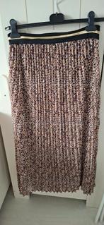 Nukus lange plissé rok aardetinten maat M, Kleding | Dames, Rokken, Maat 38/40 (M), Bruin, Ophalen of Verzenden, Zo goed als nieuw