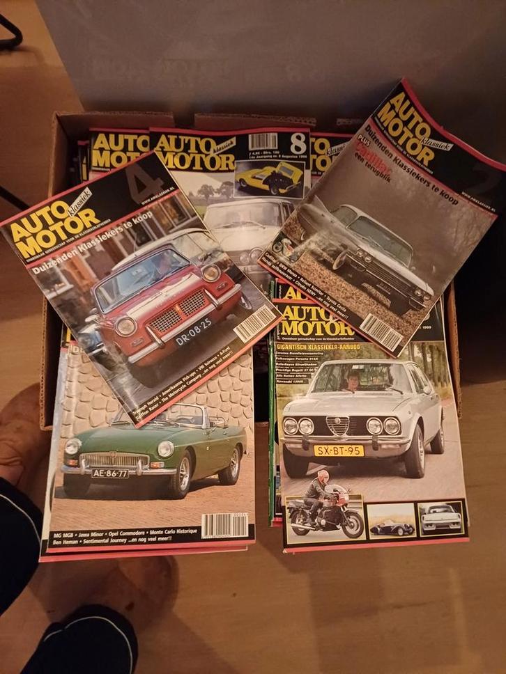 Motor Auto Klassiek, Boeken, Tijdschriften en Kranten, Gelezen, Ophalen of Verzenden