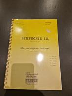 Symphonie 3 Widor Klavarscribo, Muziek en Instrumenten, Ophalen of Verzenden, Nieuw, Artiest of Componist