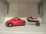 Playmobil auto met waterscooter, Ophalen of Verzenden, Zo goed als nieuw, Complete set